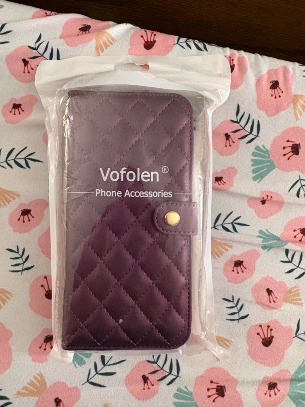 Purple Phone Wallet Case